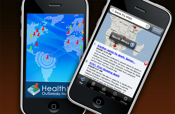 HealthMap Main Portfolio Image