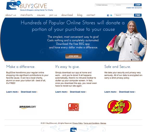 Buy2Give Main Portfolio Image