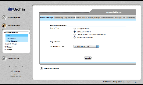 Profile Settings